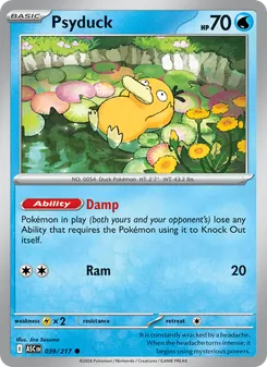 Psyduck, Ascended Heroes, no. 039