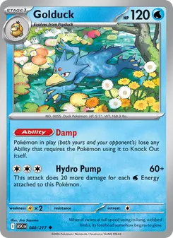 Golduck, Ascended Heroes, no. 040