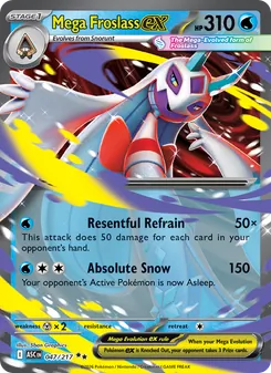 Mega Froslass ex, Ascended Heroes, no. 047