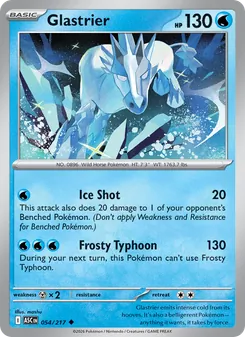 Glastrier, Ascended Heroes, no. 054