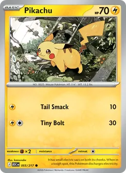 Pikachu, Ascended Heroes, no. 055