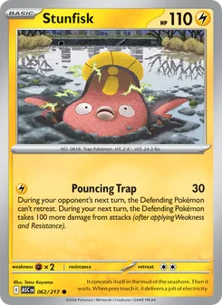 Stunfisk, Ascended Heroes, no. 062
