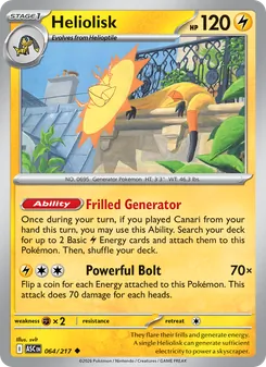 Heliolisk, Ascended Heroes, no. 064