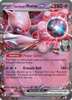 Team Rocket's Mewtwo ex, Ascended Heroes, no. 079