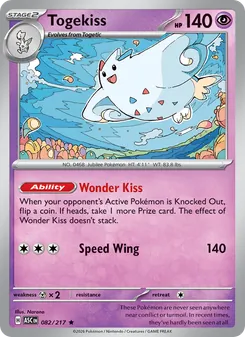 Togekiss, Ascended Heroes, no. 082