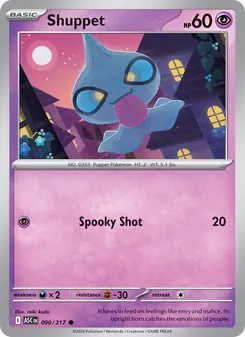Shuppet, Ascended Heroes, no. 090