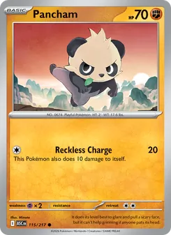 Pancham, Ascended Heroes, no. 115