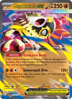 Mega Hawlucha ex, Ascended Heroes, no. 116