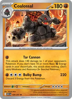 Coalossal, Ascended Heroes, no. 120