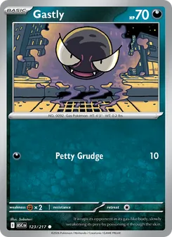 Gastly, Ascended Heroes, no. 123
