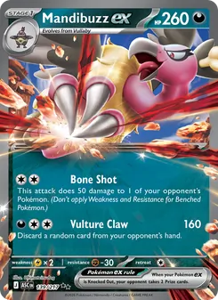 Mandibuzz ex, Ascended Heroes, no. 139