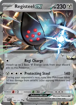 Registeel ex, Ascended Heroes, no. 145