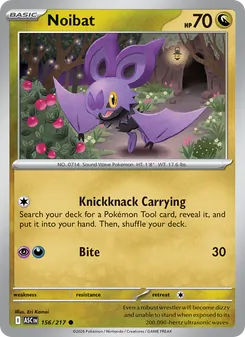 Noibat, Ascended Heroes, no. 156