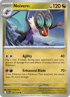 Noivern, Ascended Heroes, no. 157
