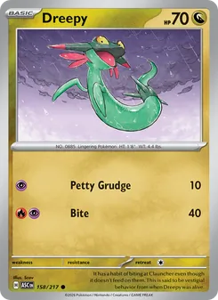 Dreepy, Ascended Heroes, no. 158
