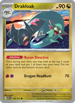 Drakloak, Ascended Heroes, no. 159