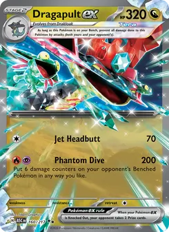 Dragapult ex, Ascended Heroes, no. 160