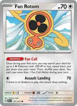 Fan Rotom, Ascended Heroes, no. 171