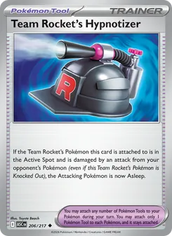 Team Rocket's Hypnotizer, Ascended Heroes, no. 206