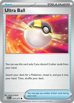 Ultra Ball, Ascended Heroes, no. 213