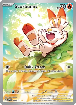 Scorbunny, Ascended Heroes, no. 225