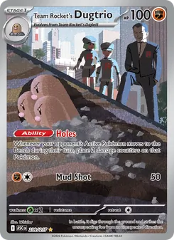 Team Rocket's Dugtrio, Ascended Heroes, no. 239