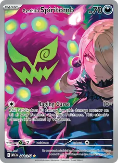 Cynthia's Spiritomb, Ascended Heroes, no. 244