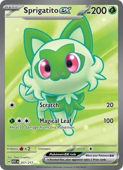 Sprigatito ex, Ascended Heroes, no. 251