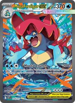 Mega Feraligatr ex, Ascended Heroes, no. 274