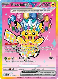 Pikachu ex, Ascended Heroes, no. 277