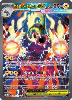 Mega Eelektross ex, Ascended Heroes, no. 278
