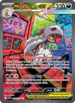 Mega Scrafty ex, Ascended Heroes, no. 285