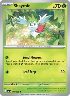 Shaymin, Perfect Order, no. 003