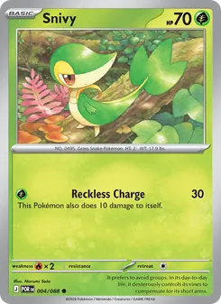 Snivy, Perfect Order, no. 004