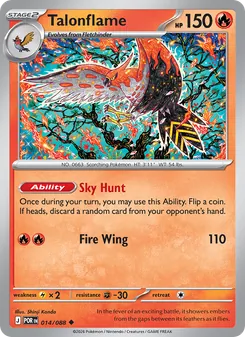 Talonflame, Perfect Order, no. 014