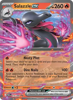 Salazzle ex, Perfect Order, no. 016
