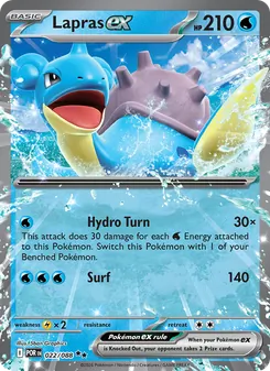 Lapras ex, Perfect Order, no. 022
