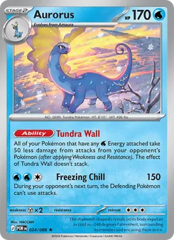 Aurorus, Perfect Order, no. 024