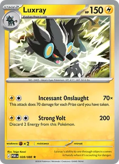 Luxray, Perfect Order, no. 028