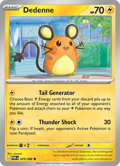 Dedenne, Perfect Order, no. 029