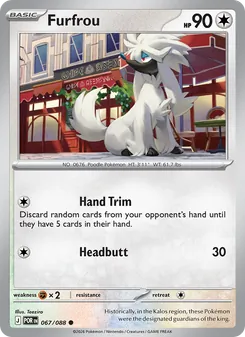 Furfrou, Perfect Order, no. 067