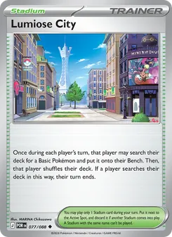 Lumiose City, Perfect Order, no. 077