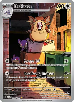 Raticate, Perfect Order, no. 099
