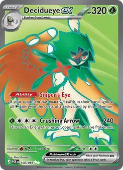Decidueye ex, Perfect Order, no. 100