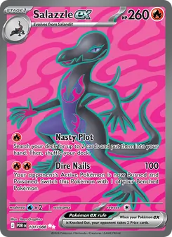 Salazzle ex, Perfect Order, no. 101
