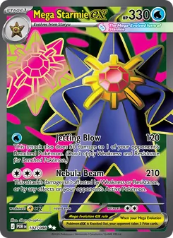 Mega Starmie ex, Perfect Order, no. 102