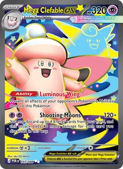Mega Clefable ex, Perfect Order, no. 103