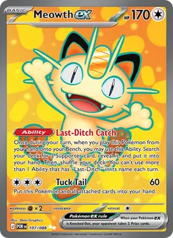 Meowth ex, Perfect Order, no. 107