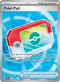 Poké Pad, Perfect Order, no. 113