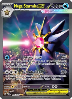 Mega Starmie ex, Perfect Order, no. 118